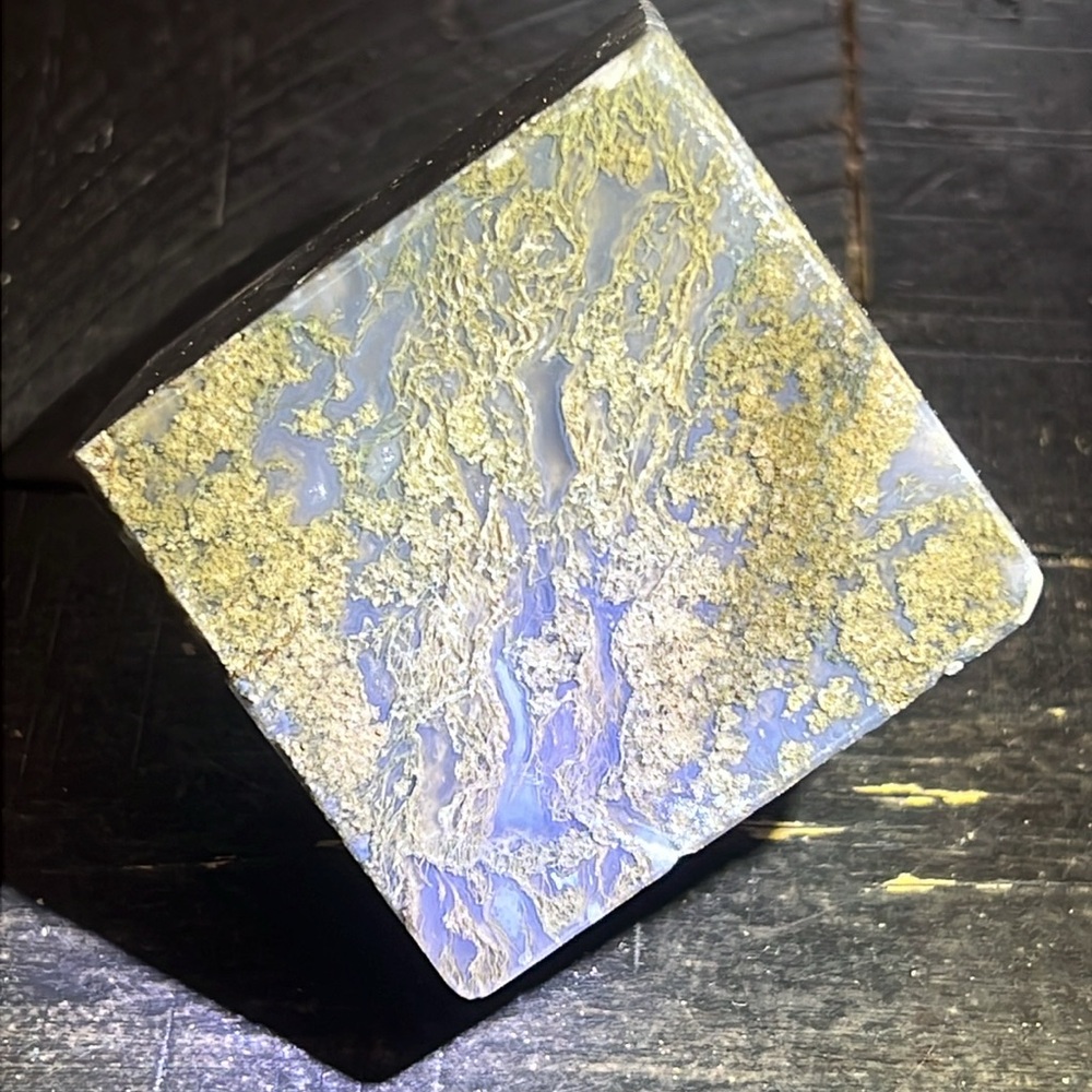 Moss Agate Crystal / Gemstone Cube NWOT - Picture 11 of 17